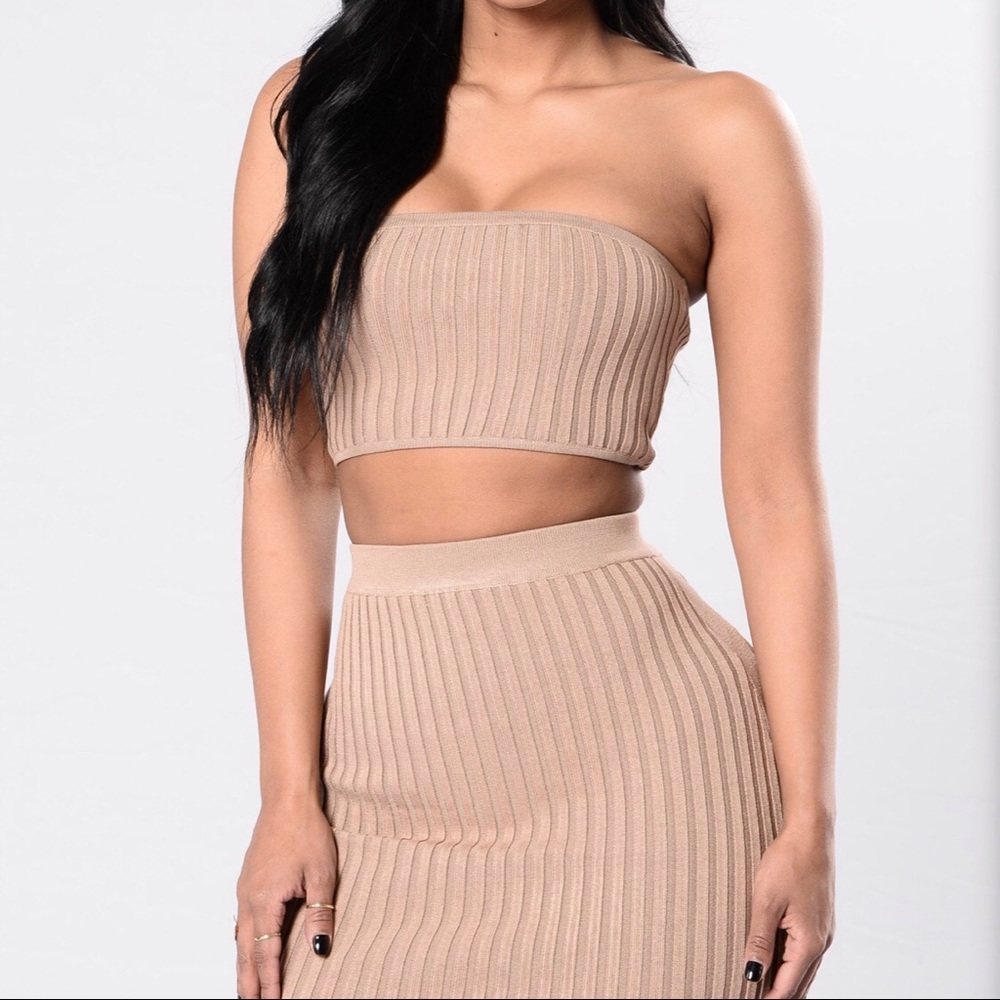 Crop Top Taupe